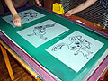 Mighty Monsters Silkscreening